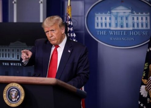 Trump says administration, Democrats far apart on coronavirus relief bill