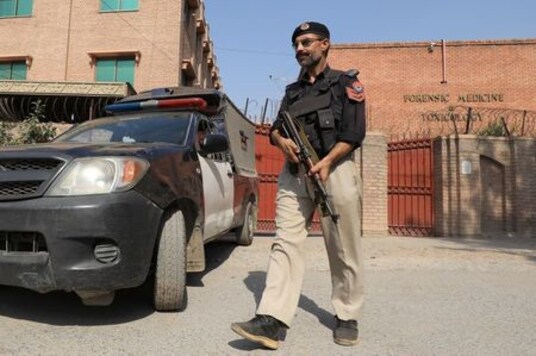 U.S. urges Pakistan to act after American charged with blasphemy shot in court