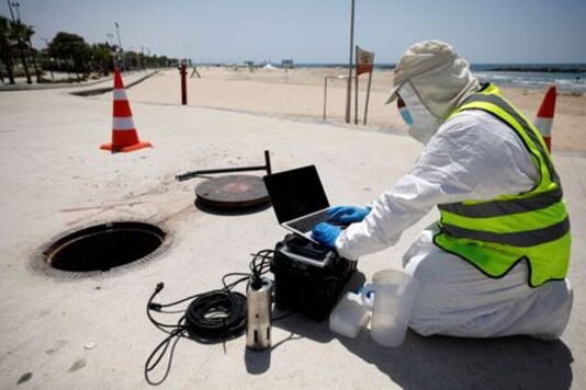 Surveillance scheme hunts for COVID traces in Israel's sewers