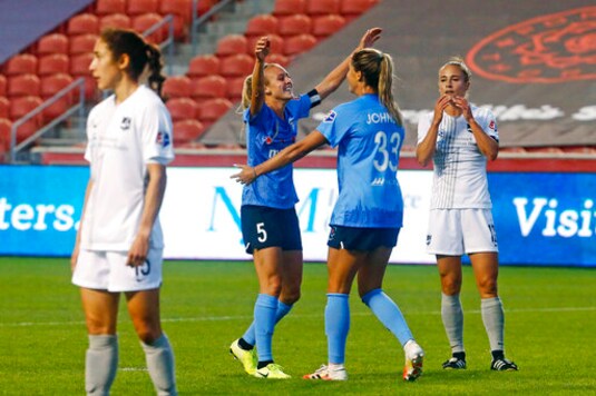 NWSL's virus protocols successful as tournament final nears