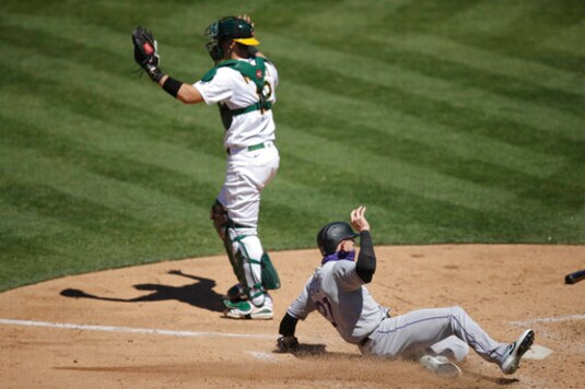 Rockies rely on strong bullpen again, sweep 2 from A's