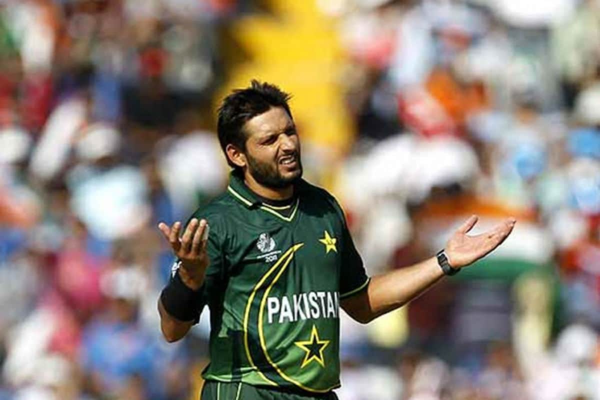 shahid afridi jersey number