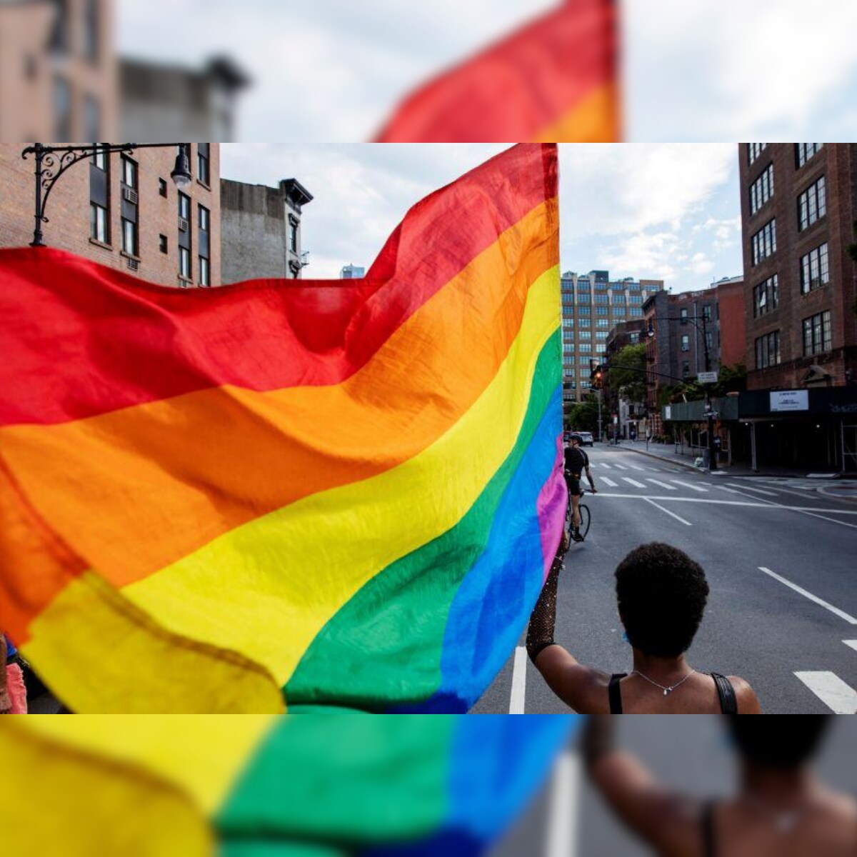 Lgbtq Activist Buys Paints House In Pride Colours Opposite Church To Protest Homophobia