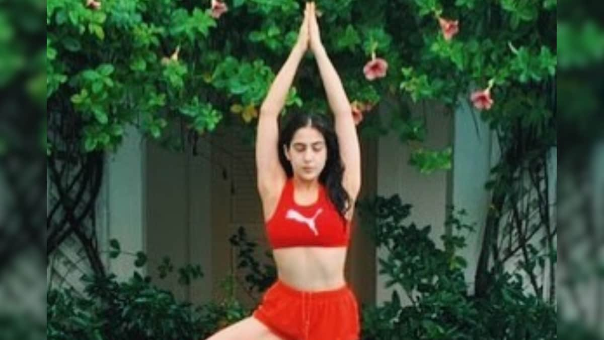 Sara Ali Khan Does Yoga By Swimming Pool, See Pic