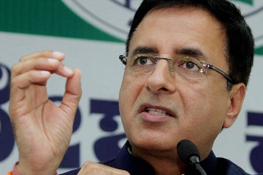 File photo of Congress spokesperson Randeep Surjewala.  (Image: PTI)