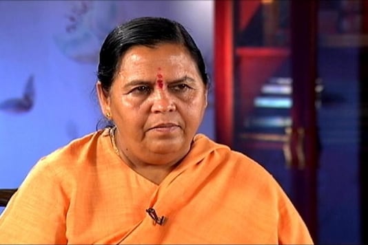 File photo of BJP leader Uma Bharti 