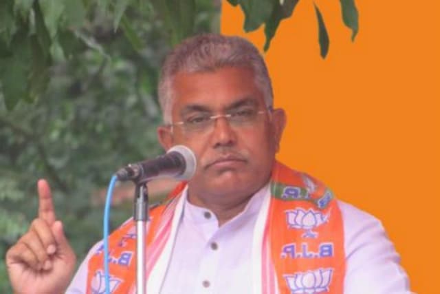 File photo of Bengal BJP chief Dilip Ghosh.