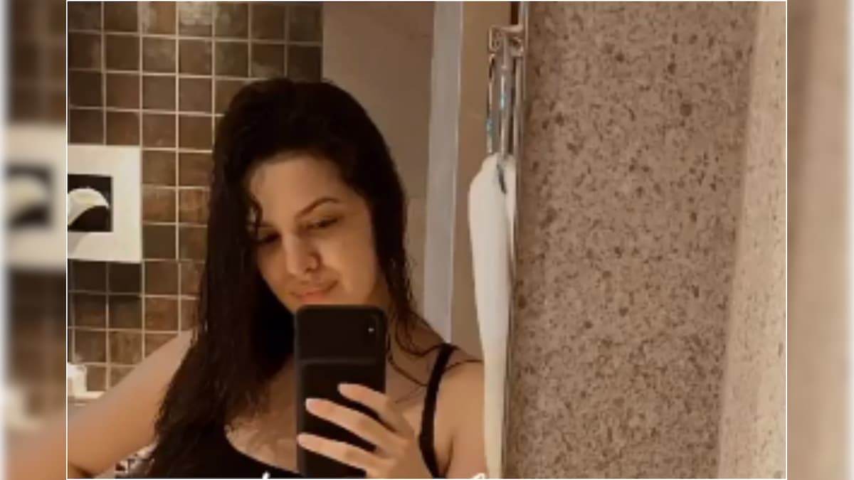 Natasa Stankovic Shows off Post-delivery Figure in Mirrorfie, See Pic