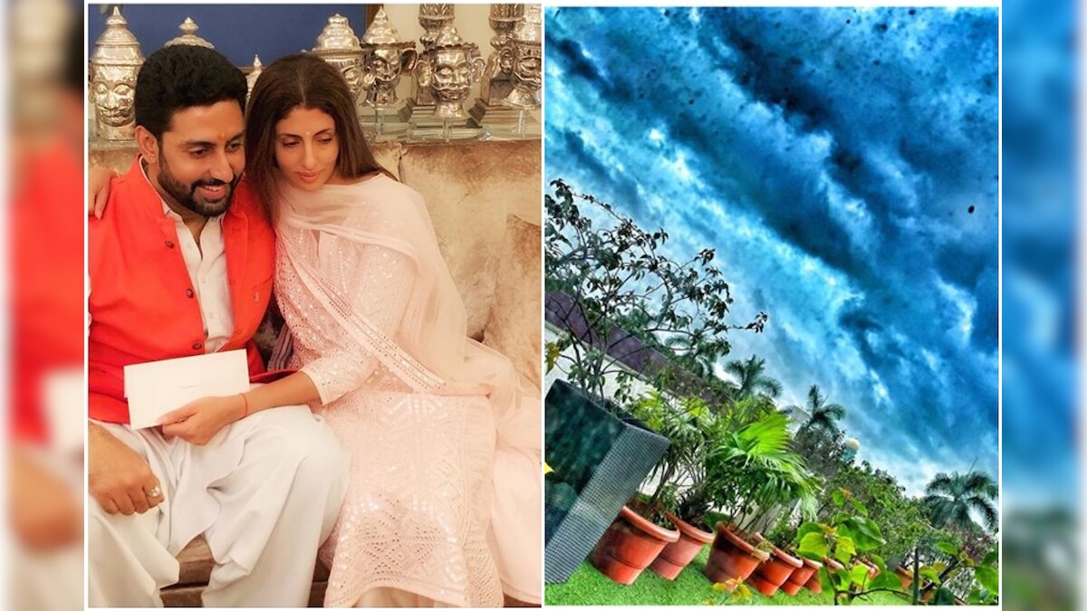 Abhishek Bachchan Posts Another Sky Pic from Hospital, Sister Shweta Asks Him to 'Hang in There'