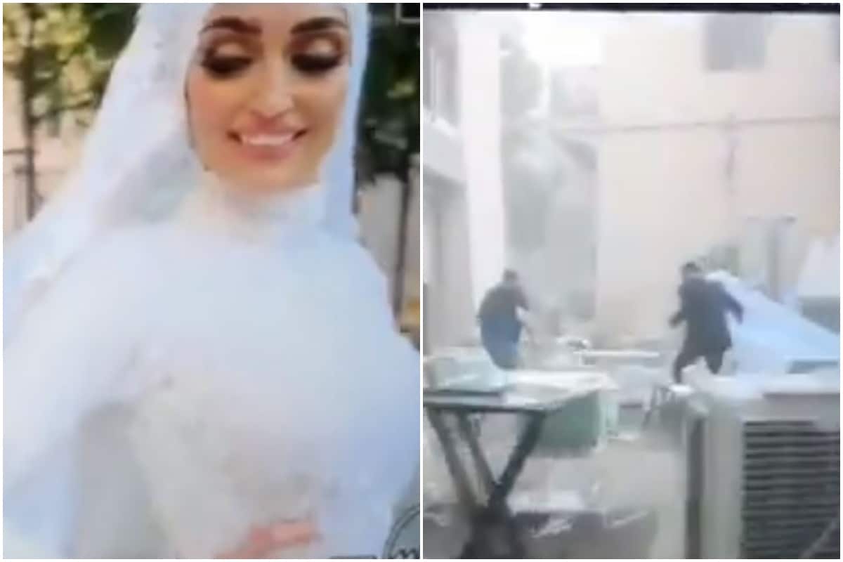 Bride Running for Her Life in the Middle of Wedding Shoot Shows ...