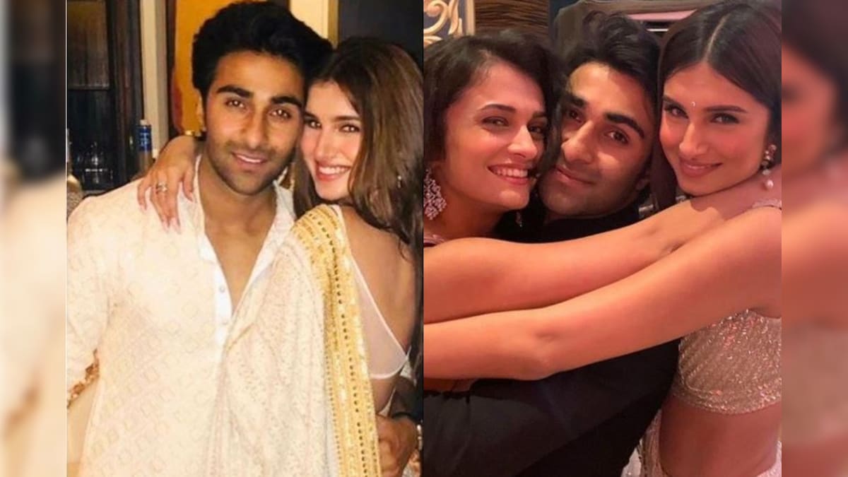 Tara Sutaria Shares Adorable Picture with Aadar Jain, He Says 'I Love You'