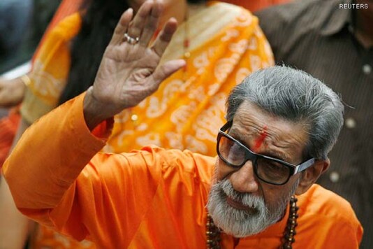 File photo of late Shiv Sena patriarch Bal Thackeray.
