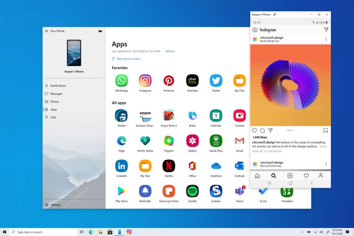 download windows 10 on android phone
