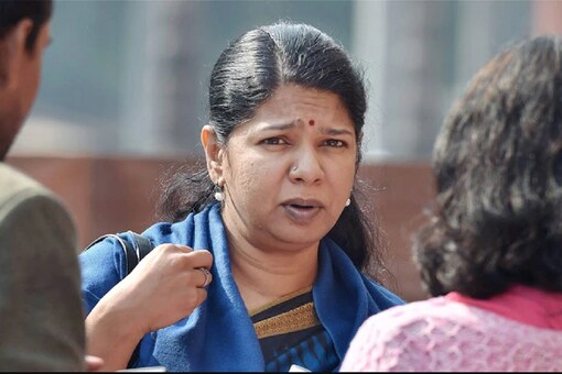 File photo of DMK MP Kanimozhi.