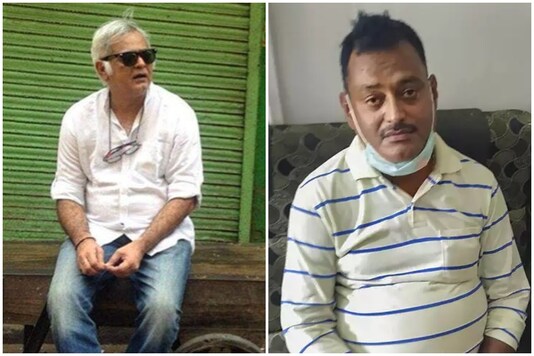 Hansal Mehta (left) and Vikas Dubey