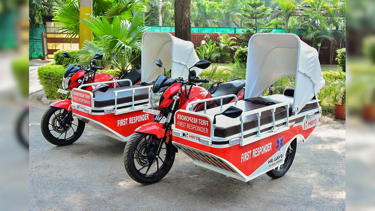 Hero MotoCorp Donates First Responder Vehicles Based on Xtreme 200R to Civil Hospitals in Haryana