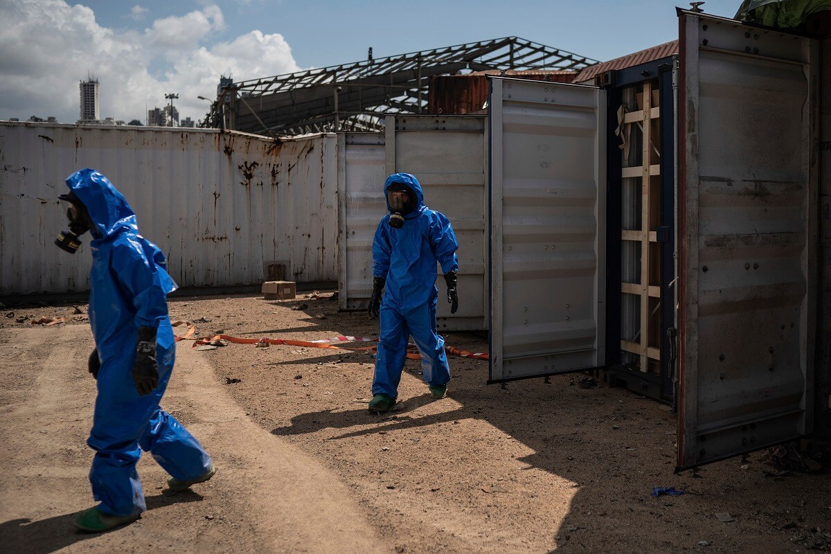 Batteries, Flammable Liquids: French Expert Says Dangerous Chemicals Remain in Beirut Port