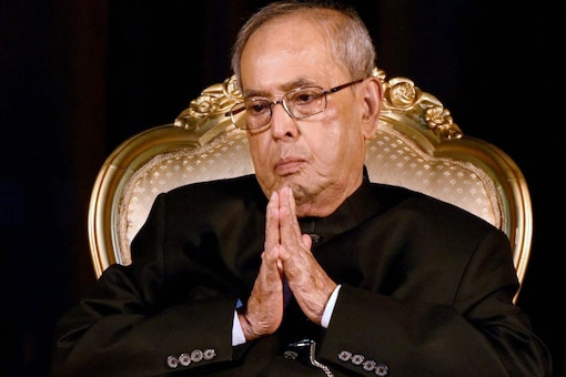 File photo of former president Pranab Mukherjee. (PTI)  
