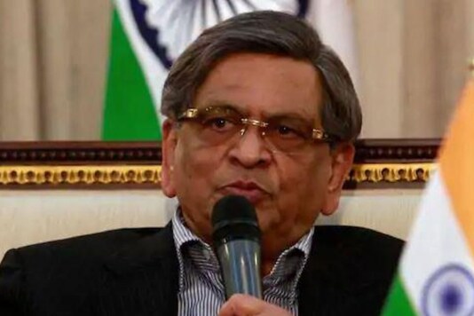 File photo of S M Krishna. (News18)