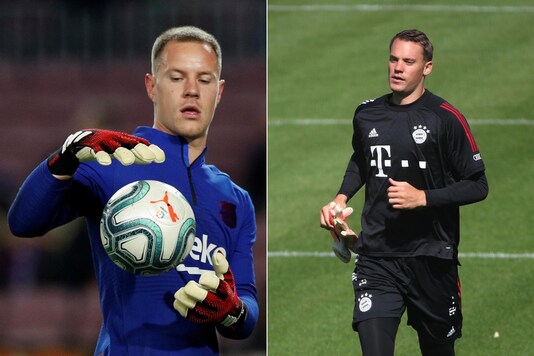 Ter Stegen (L) and Manuel Neuer (Photo Credit: Reuters)