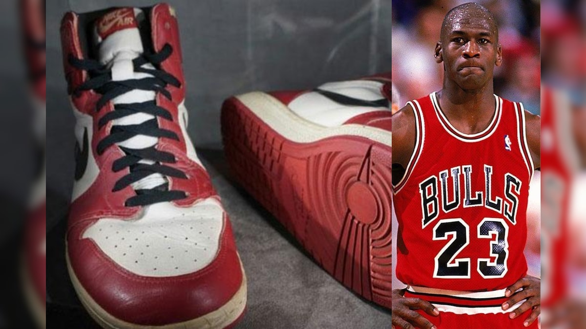 Glass Shattering! Michael Jordan's Sneakers Sell for $615,000 to Set a ...