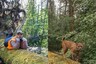Hilarious! Wildlife Photographer Finds Man Posing for His Camera Set up for a Wild Cat