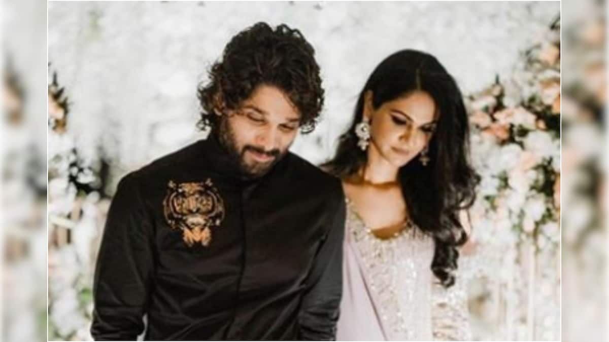 'Stylish Star' Allu Arjun, Wife Sneha Reddy Dazzle at Niharika Konidela ...