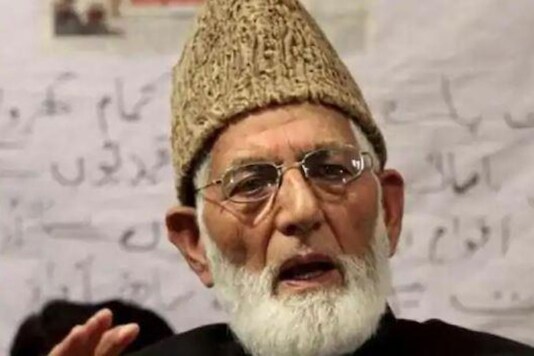 File photo of Kashmir separatist leader Syed Ali Shah Geelani ( Image: PTI).