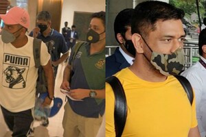 MS Dhoni & Co. Reach Chennai For CSK Training Camp; See Pics