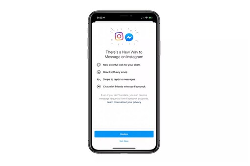 Facebook Merges Instagram With Messenger in New Update to Allow Cross-Messaging