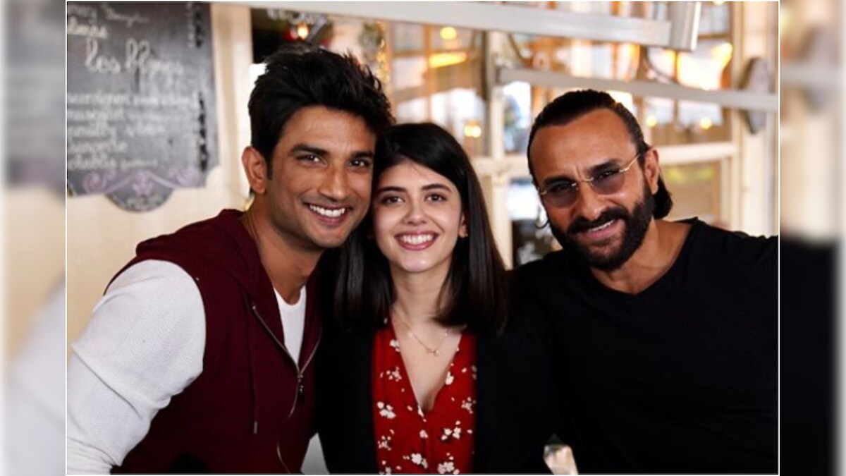 Sanjana Sanghi Shares 'Dil Bechara' BTS Pic with Sushant Singh Rajput to wish Saif Ali Khan on Birthday