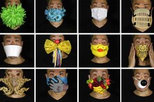 Actor Kok Crafts Masks Inspired by COVID-19 Pandemic & Hong Kong’s Political Problems