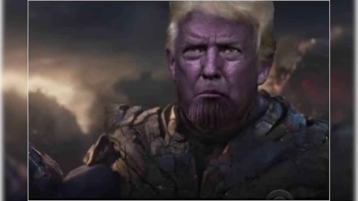 Donald Trump is Thanos in Hilarious 'Avengers Endgame' Inspired Parody Video