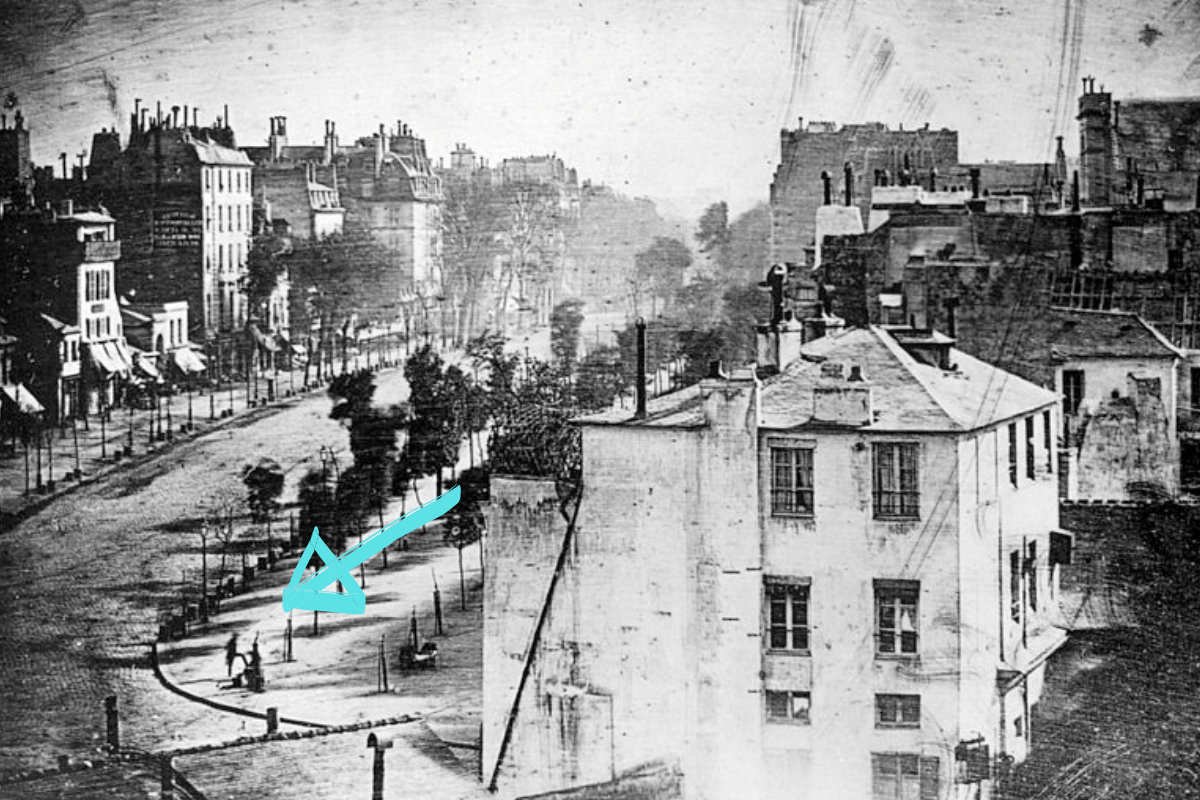 first picture ever taken by a camera