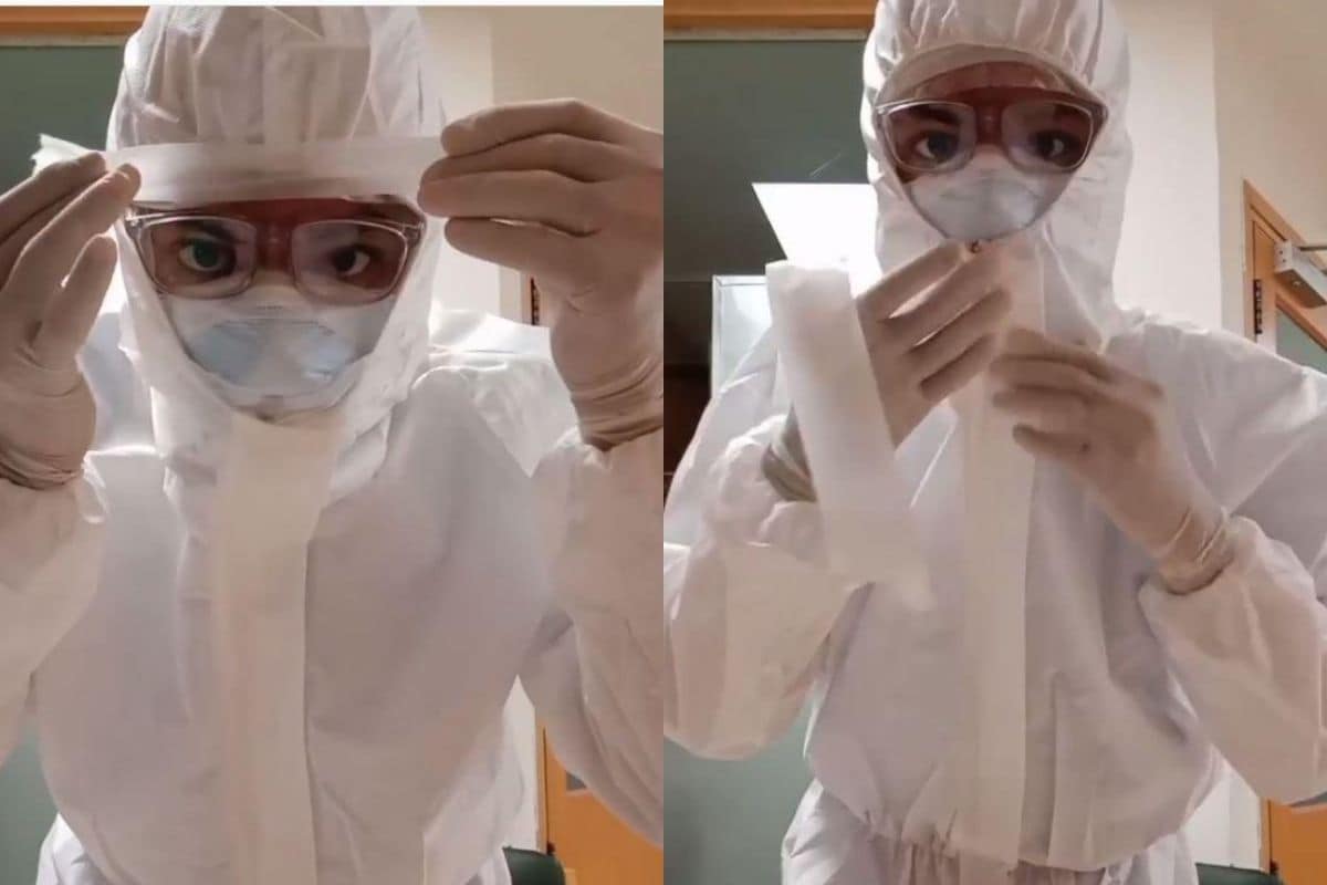 Read more about the article Delhi Physician ‘Mummifies’ Himself in PPE Equipment earlier than Covid-19 Responsibility in Viral Video