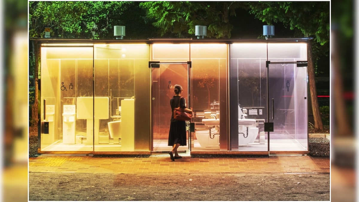 Tokyo Comes Up with Transparent Public Toilets to Ensure Users Keep it Clean