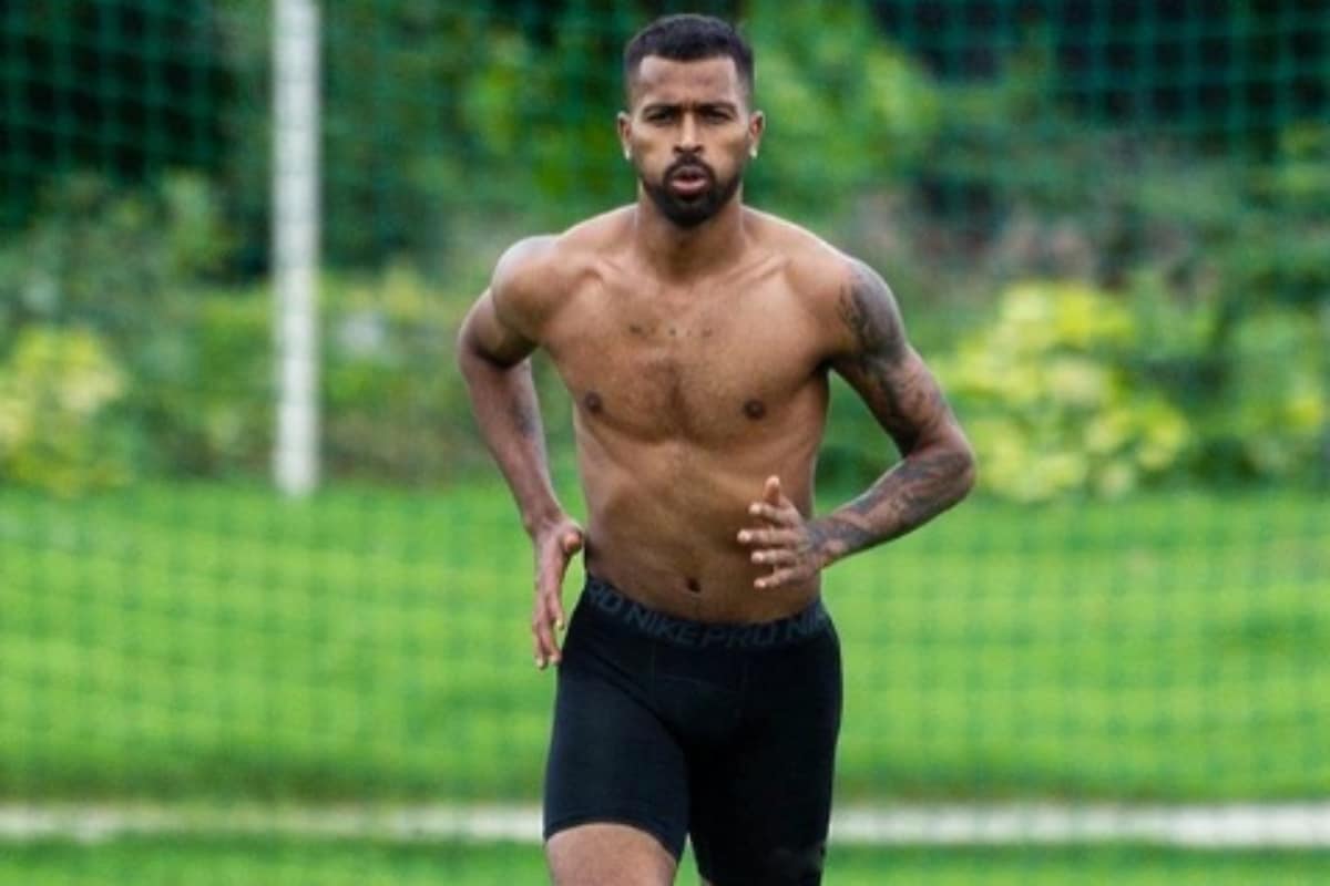 Hardik Pandya trainin
