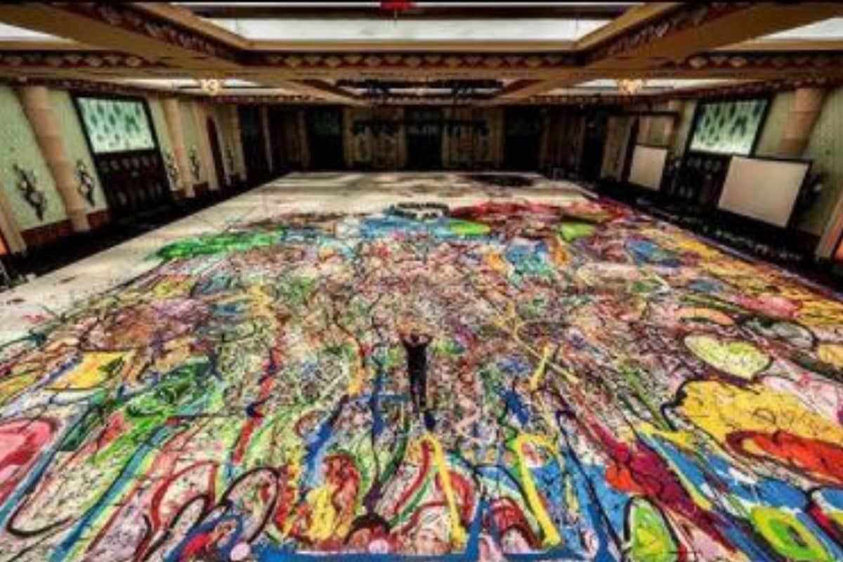 World's Biggest Canvas Painting, Size of Two Football Fields To Be ...