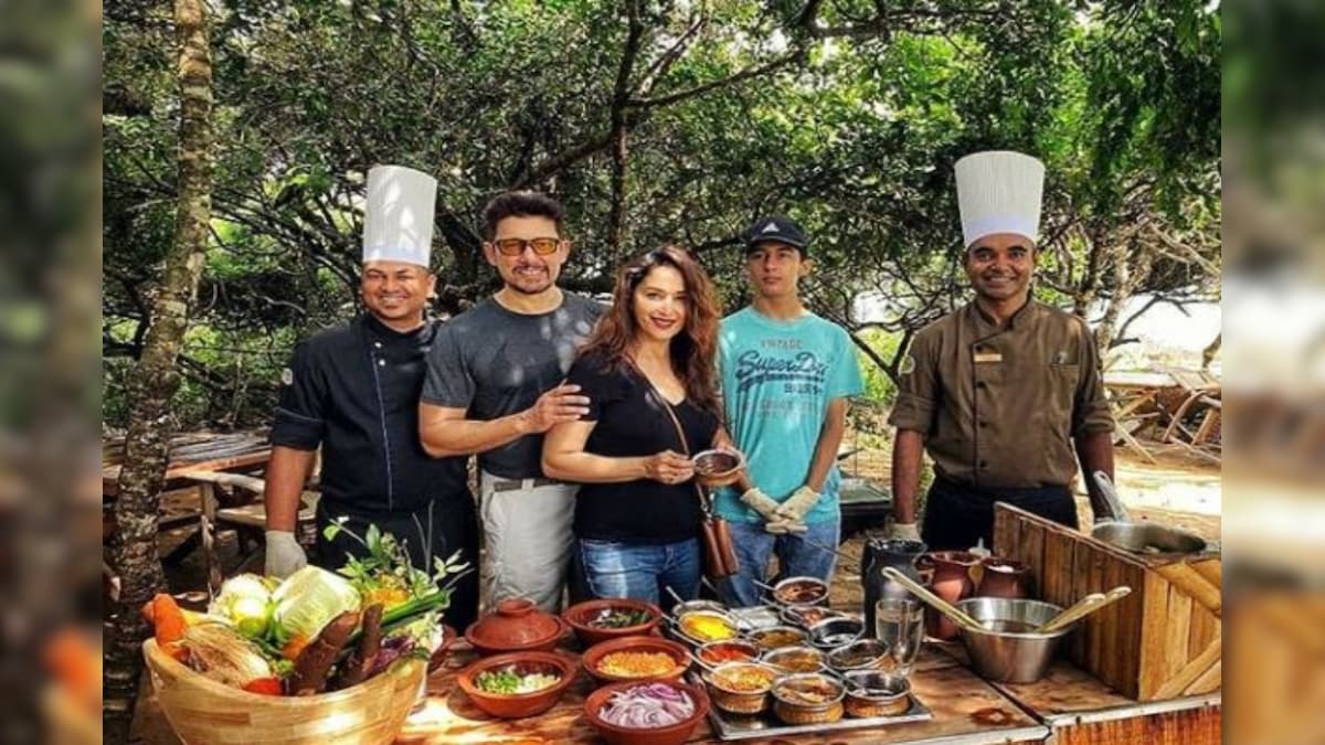 Madhuri Dixit Tries Dishing Out Sri Lankan Cuisine