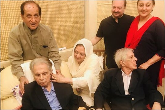 Dilip Kumar with his family