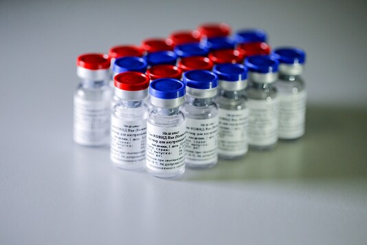 A photo provided by the Russian Direct Investment Fund (RDIF) shows samples of a Covid-19 vaccine developed by the Gamaleya Research Institute of Epidemiology and Microbiology, in Moscow. (Credit: REUTERS) 