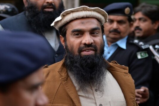 File photo of Zakiur Rehman Lakhvi. (AFP)