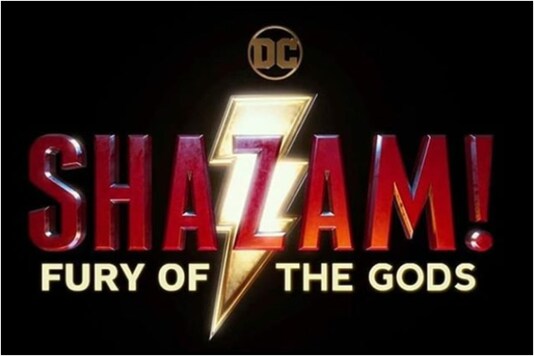 'Shazam: Fury of the Gods' title treatment