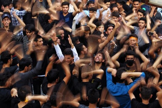 File photo of a Muharram procession in Jammu. (Reuters)