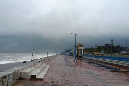 The promenade along the Bay of Bengal coast stands deserted ahead of Cyclone Amphan landfall, at Chandbali, in the eastern Indian state of Orissa, Wednesday, May 20, 2020. A powerful cyclone is moving toward India and Bangladesh as authorities try to evacuate millions of people while maintaining social distancing. Cyclone Amphan is expected to make landfall on Wednesday afternoon, May 20, 2020, and forecasters are warning of extensive damage from high winds, heavy rainfall, tidal waves and some flooding in crowded cities like Kolkata. (AP Photo)