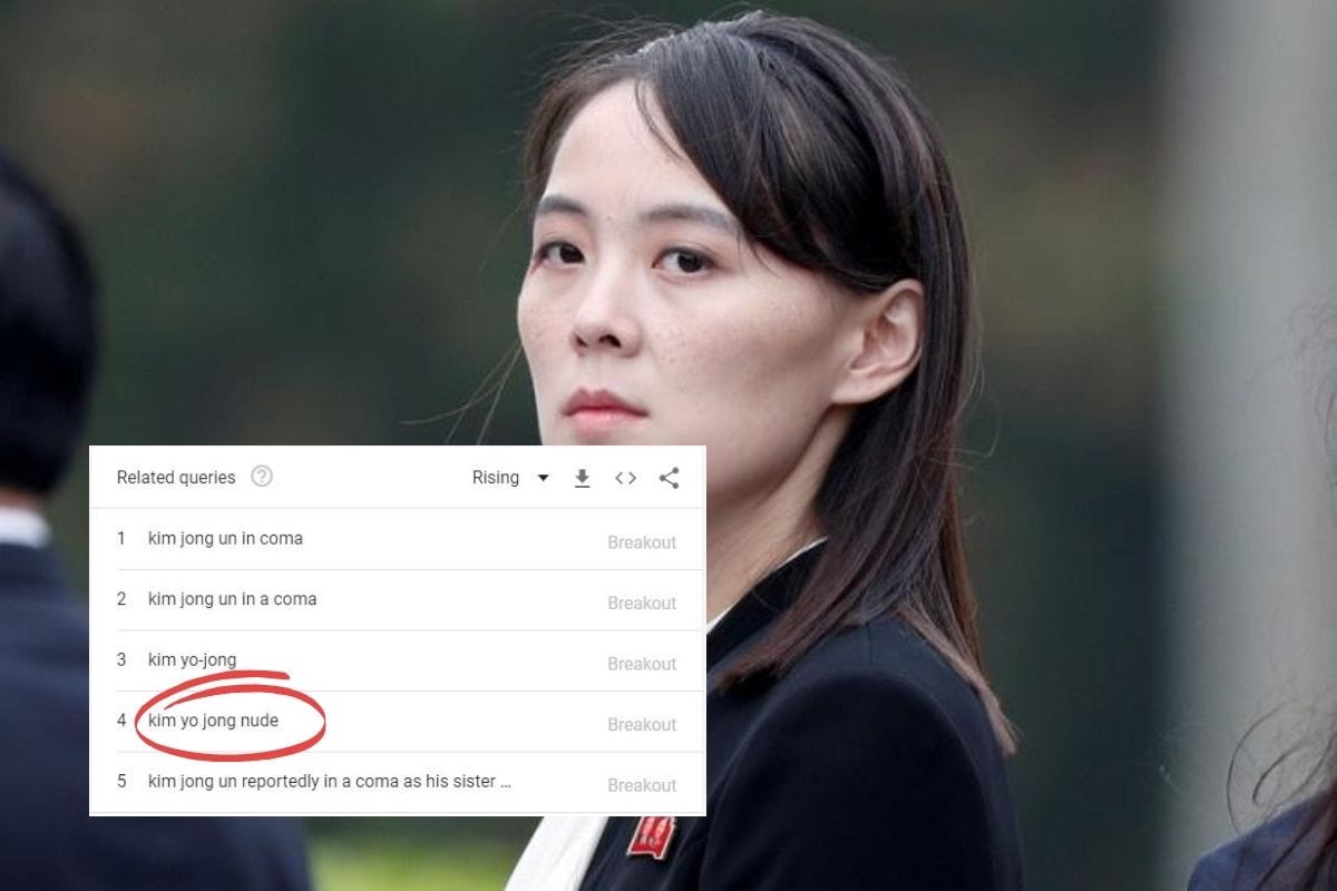 Kim Yo Jong May Be North Korea S First Female Leader But What Are Netizens Googling Nude Pics