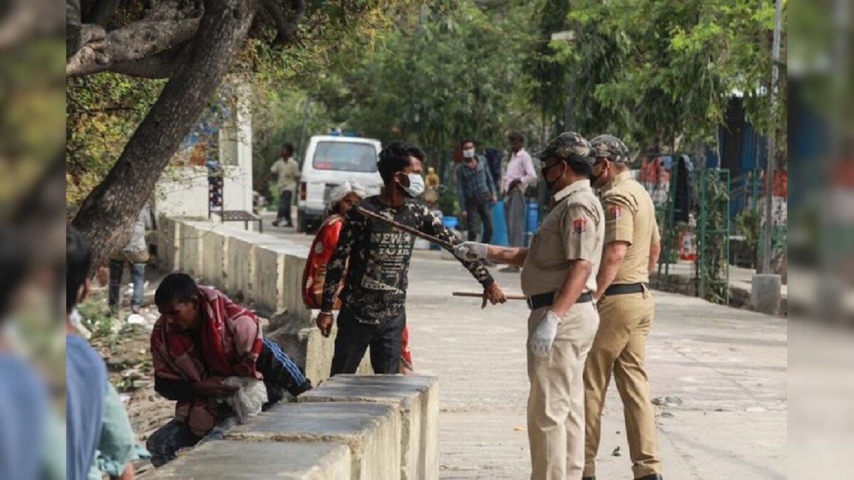 DCPCR Seeks Action After Video Shows Delhi Policeman Beating Youth with Baton