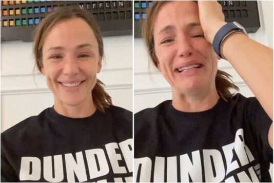 Jennifer Garner’s Dramatically Tearful Reaction to The Office Finale, Watch Video