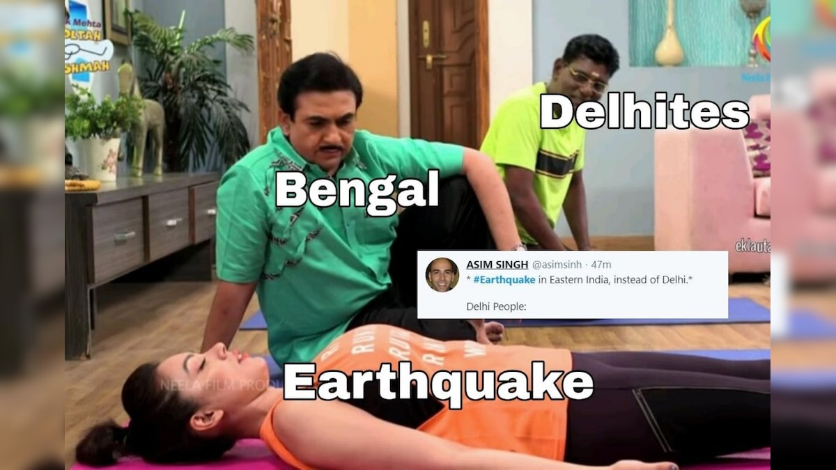 'Hila Dala Na': Social Media Cracks up with Memes on Delhi as Earthquake Jolts Bengal