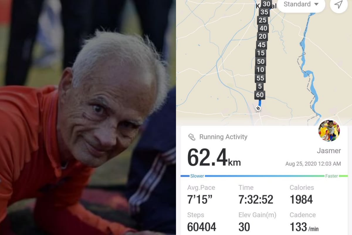 Flying Sandhu': Man Celebrates 62nd Birthday by Running 62.4 Kms, Proves Age is Just a Number